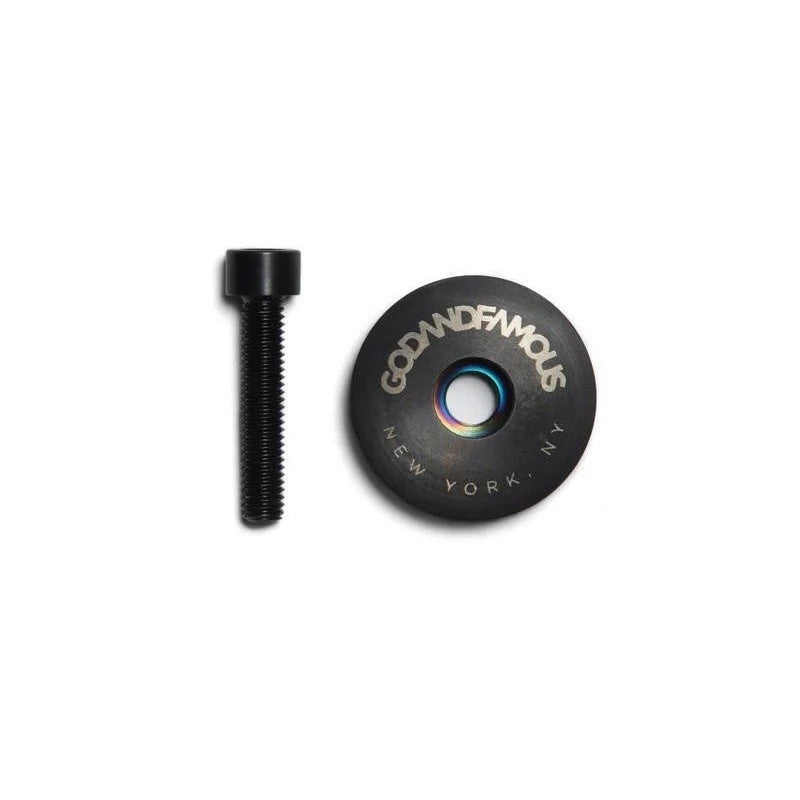 God & Famous Team Titanium Top Cap