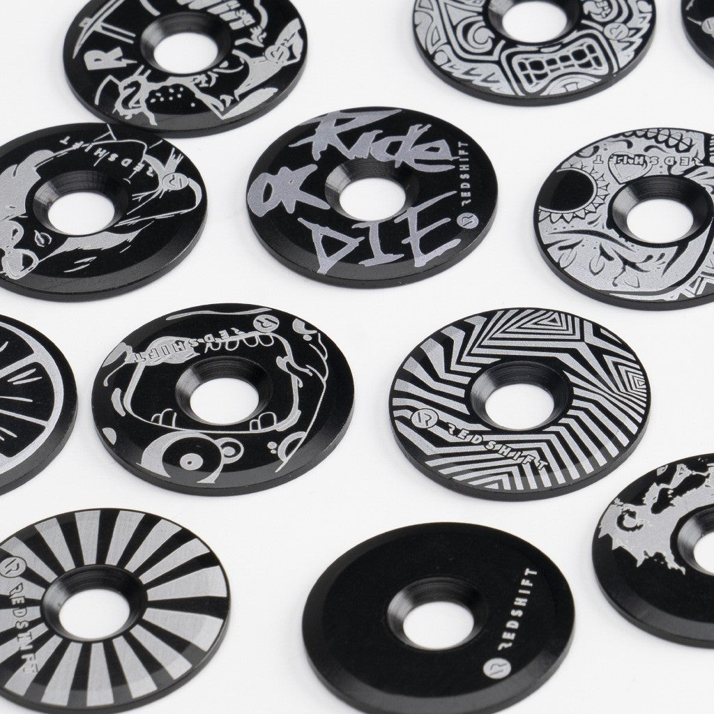 Redshift Laser Engraved Topcap