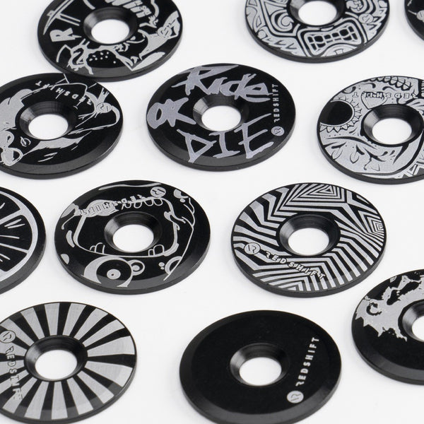 Redshift Laser Engraved Topcap