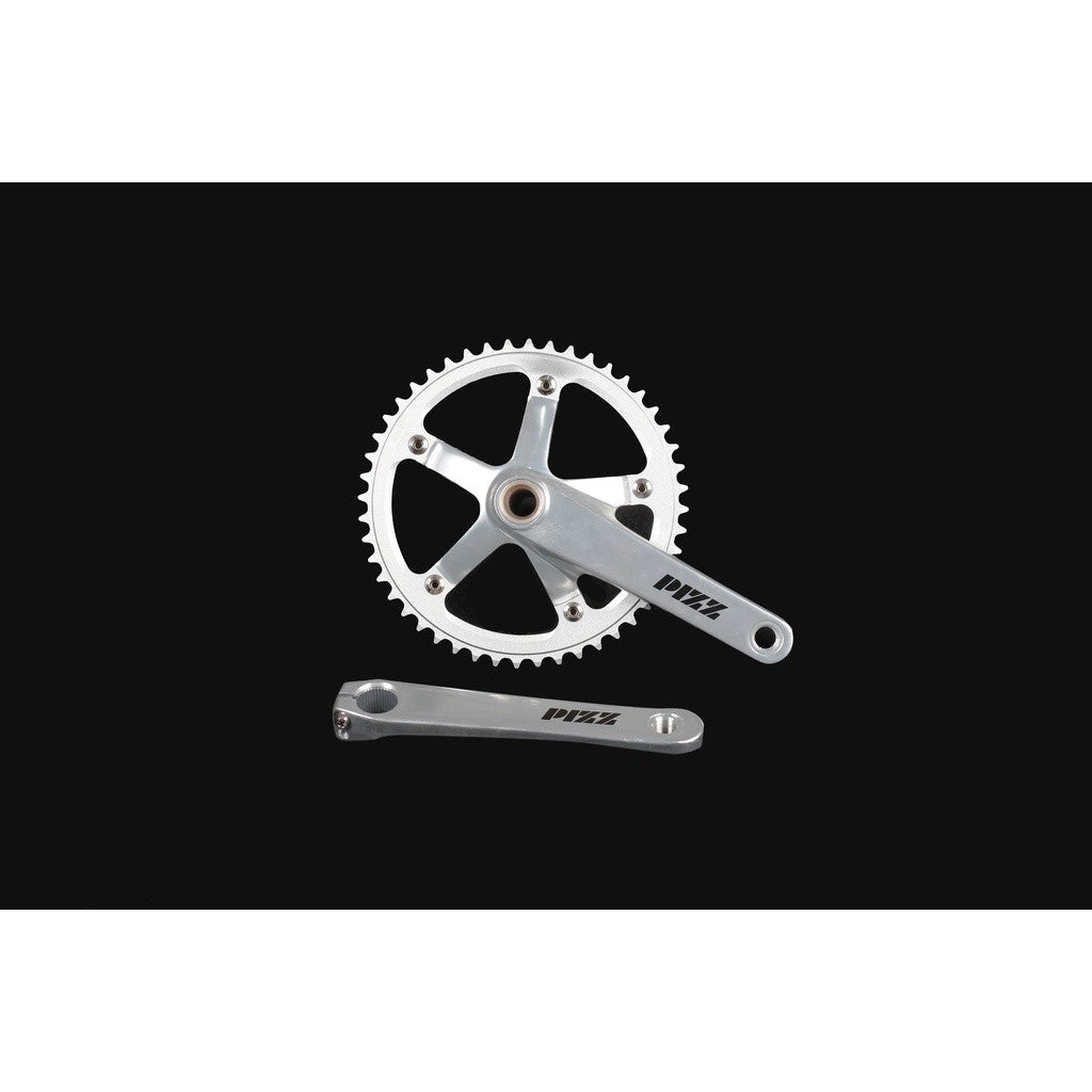 Pizz Outboard Crankset (Silver)