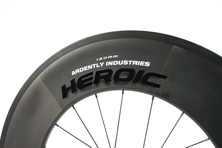 Ardently Heroic 120mm Carbon Rimset