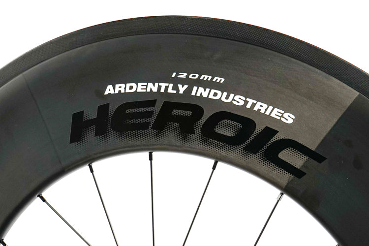 Ardently Heroic 120mm Carbon Rimset