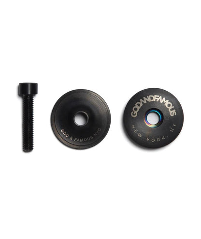 God & Famous Team Titanium Top Cap