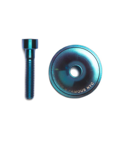 God & Famous Team Titanium Top Cap