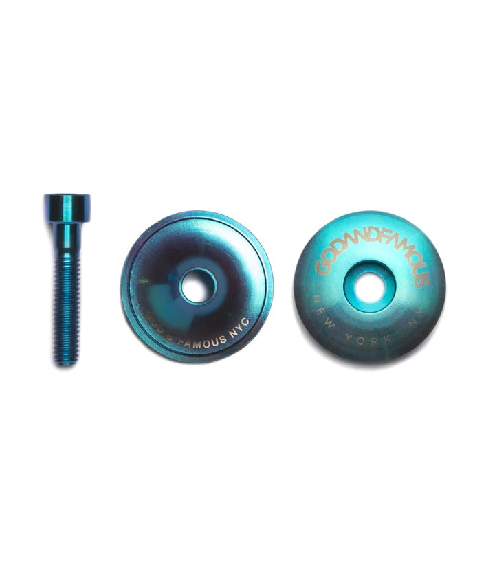 God & Famous Team Titanium Top Cap
