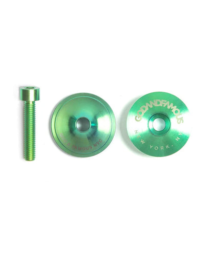 God & Famous Team Titanium Top Cap