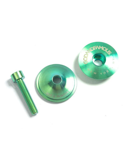 God & Famous Team Titanium Top Cap
