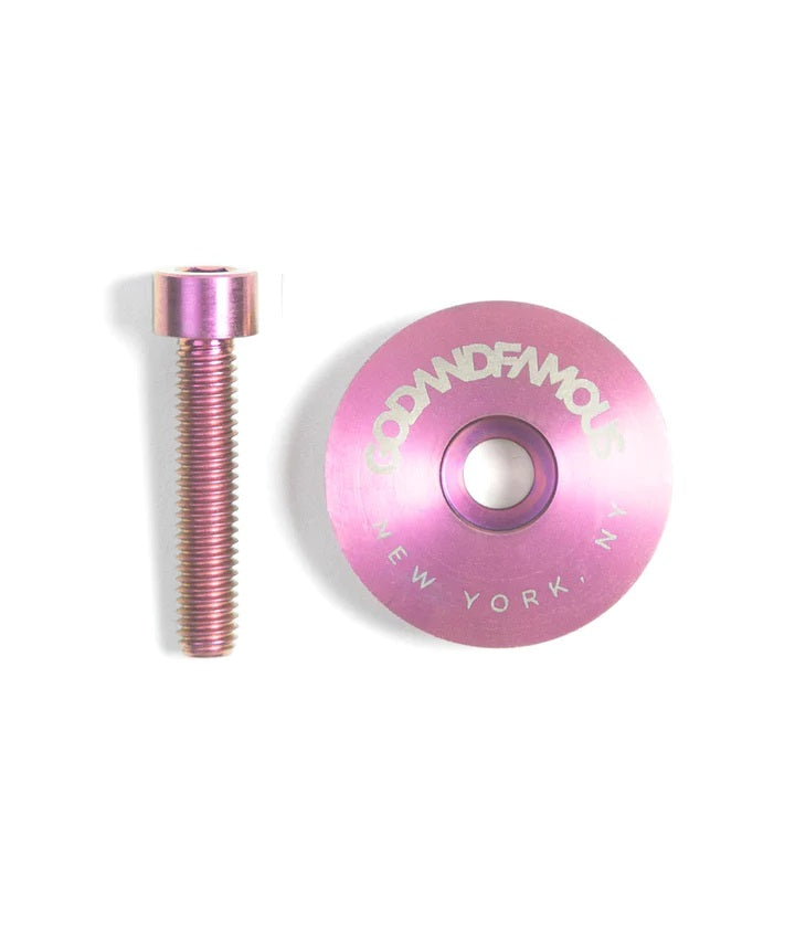 God & Famous Team Titanium Top Cap