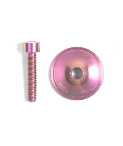 God & Famous Team Titanium Top Cap