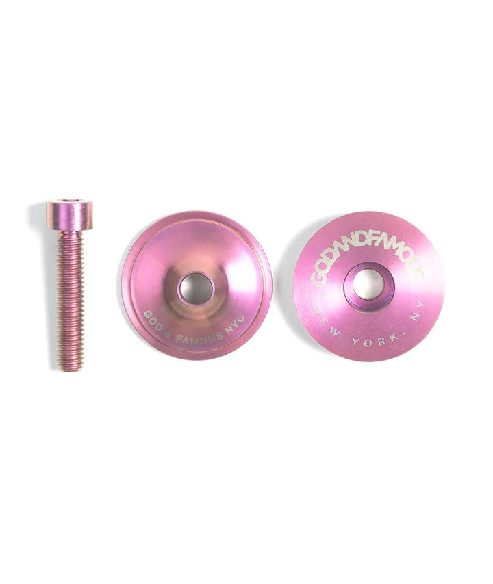 God & Famous Team Titanium Top Cap