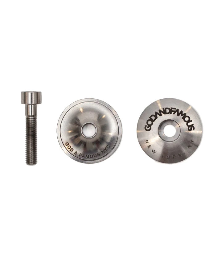 God & Famous Team Titanium Top Cap