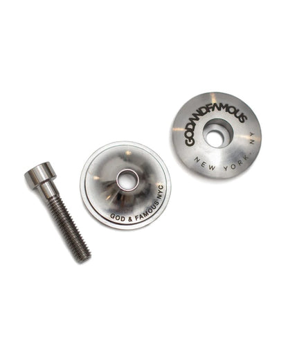 God & Famous Team Titanium Top Cap