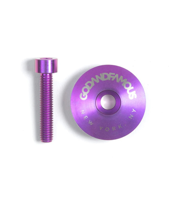God & Famous Team Titanium Top Cap