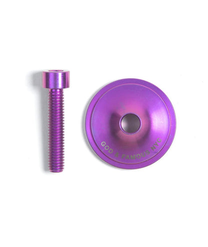 God & Famous Team Titanium Top Cap
