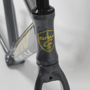Gray F16 Track Frameset (Alu Fork Version)