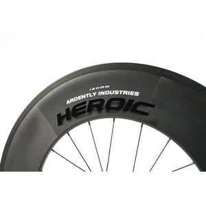 Ardently Heroic 120mm Carbon Rimset