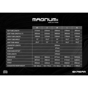 Skream Magnum24 Track Frameset