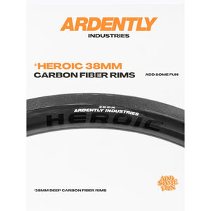 Ardently Heroic 38mm Rim (SOLD PER PIECE)