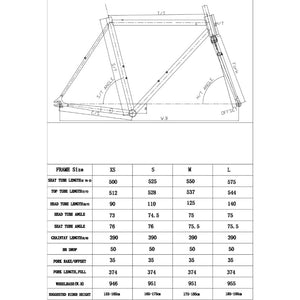 PIZZ Pizzcato Unbreakable U1 Frame Set