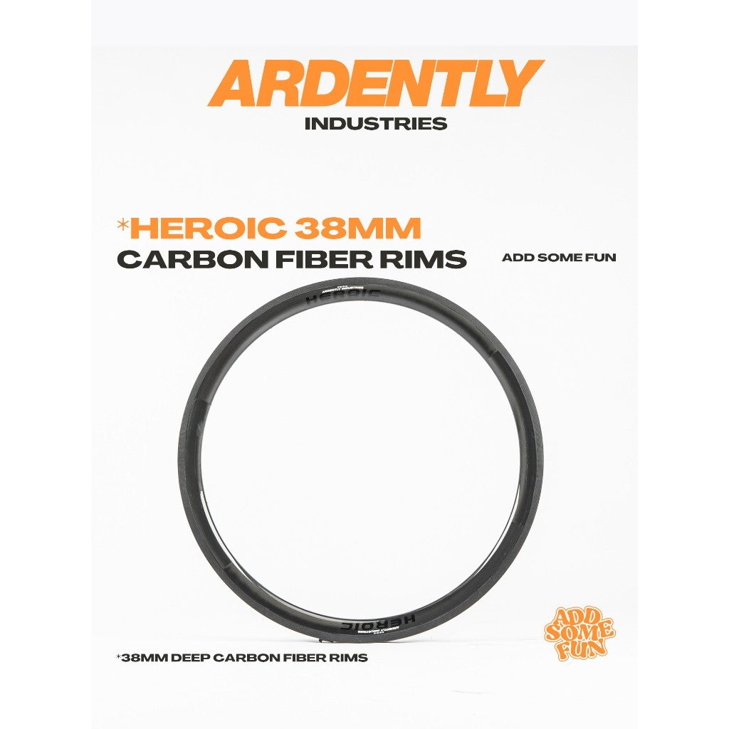 Ardently Heroic 38mm Rim (SOLD PER PIECE)