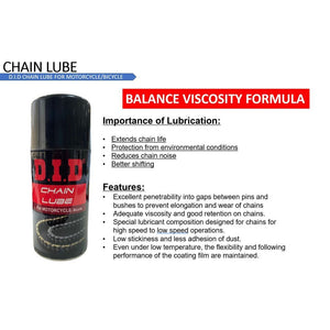 D.I.D Chain Lube  (120ml)
