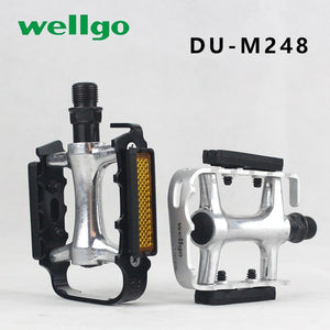 Wellgo M248 Pedal (Black, Silver)