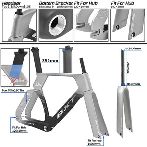 BXT TRC-695 Track Frameset (PRE ORDER)