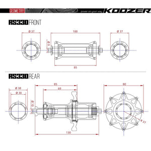 Koozer RS330 (6 Pawls & 72 Clicks)
