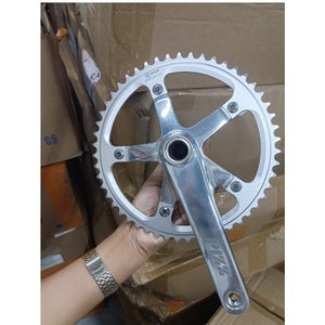 Pizz Outboard Crankset (Silver)